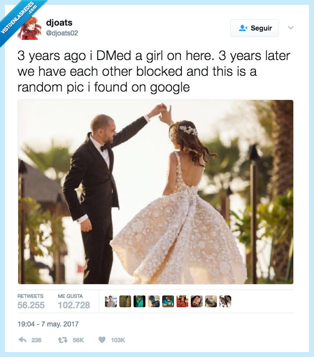 pareja,twitter,historia