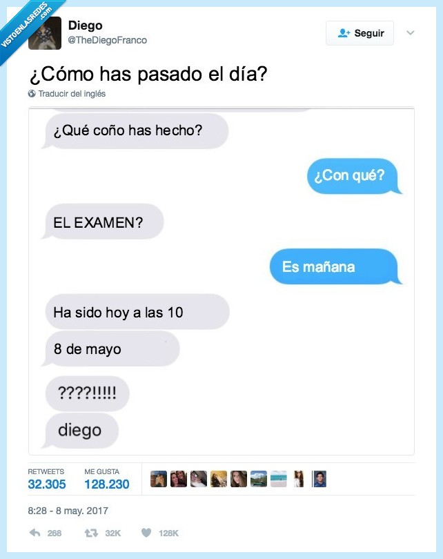 examenes,épic fail,olvido