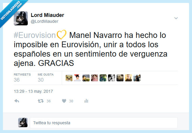 Chikilicuatre,Eurogallo,Asco,Verguenza,Manel Navarro,Eurovision,Fail