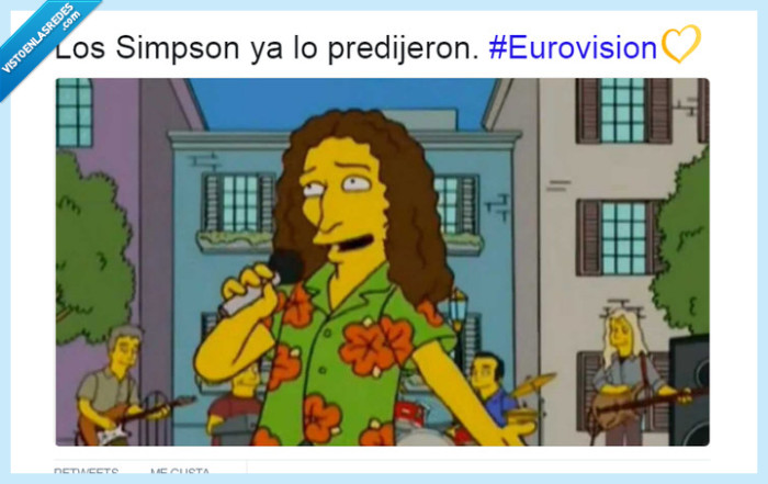 simpson,eurovision,ridiculo,gallo