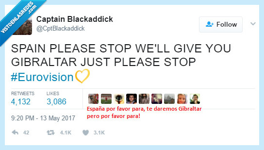 eurovision,twitter,gibraltar