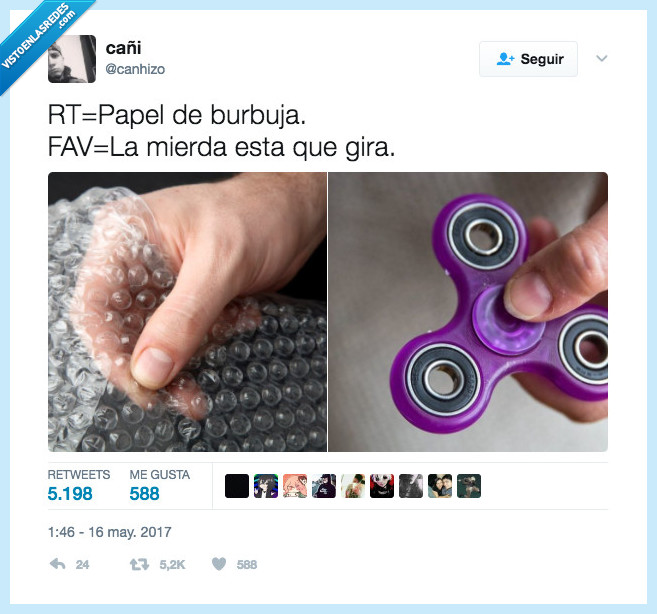 burbujas,sppiner,papel