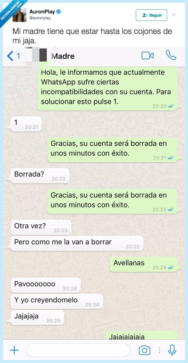 whatsapp,madre,trolleada,épica