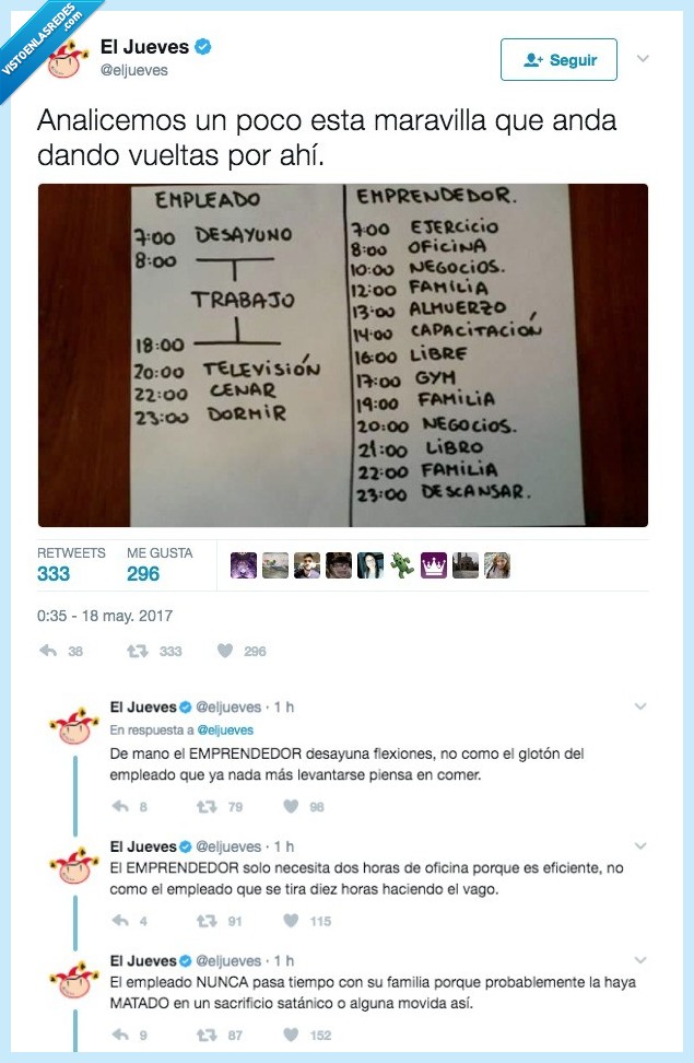 jueves,humor,dejar,claro