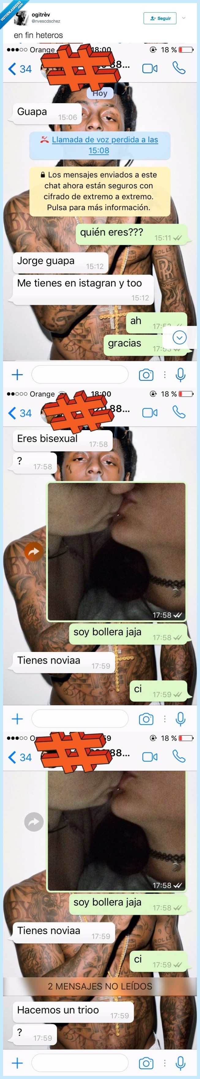 hetero,lesbiana,cuñado baboso