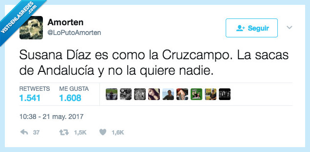 susana diaz,cruzcampo,andalucía