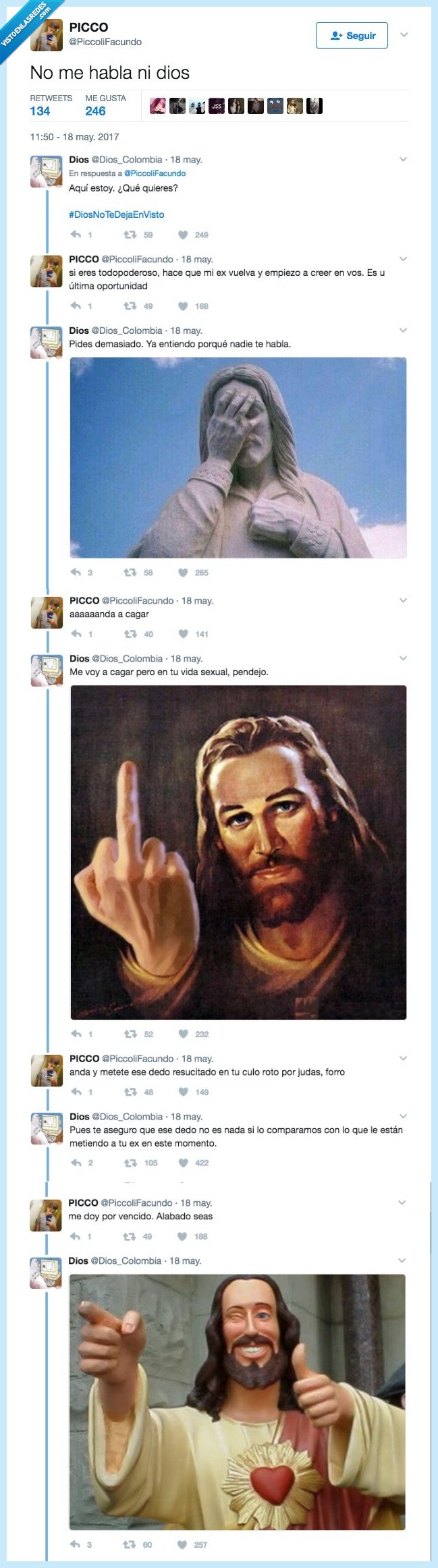 dios,dejar,visto,zasca