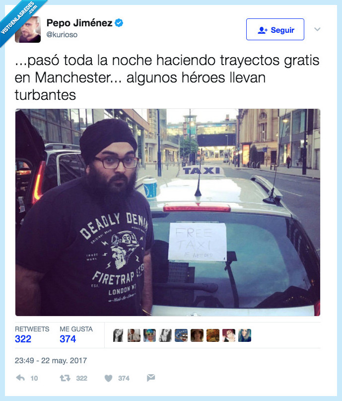 turbante,taxi,atentado