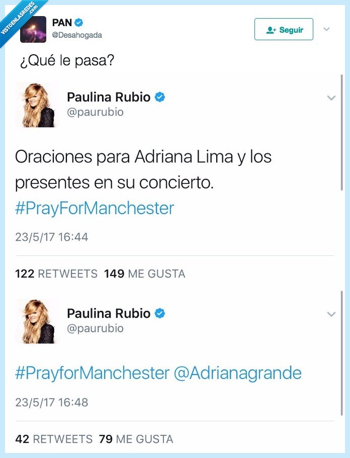 paulina rubio,cagada,manchester