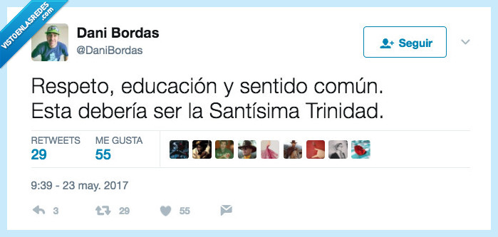 trinidad,educación,respeto,sentido común