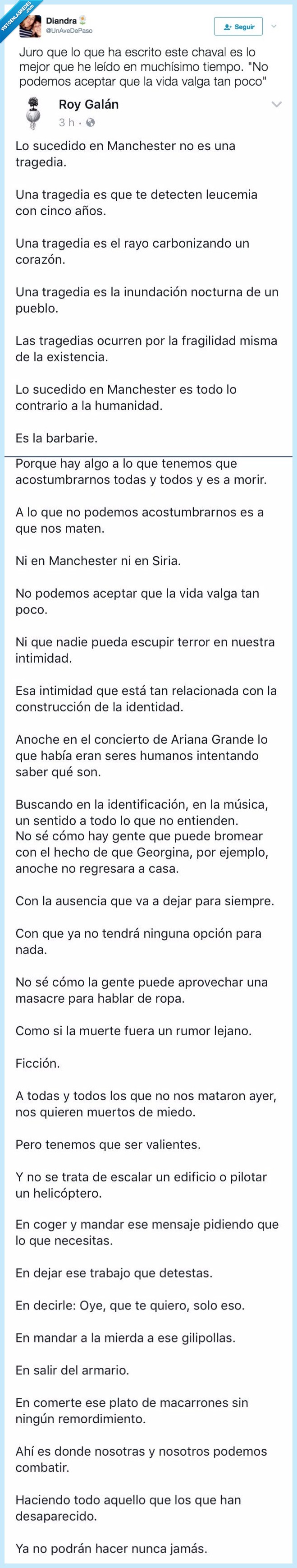 roy galán. refelexión