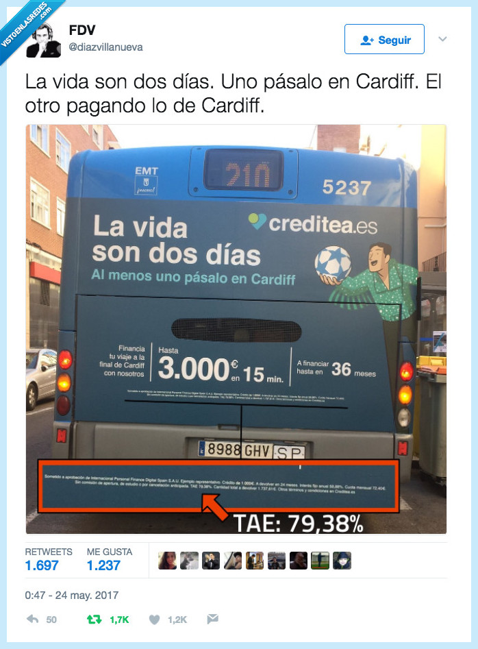 autobús,creditos,estafa