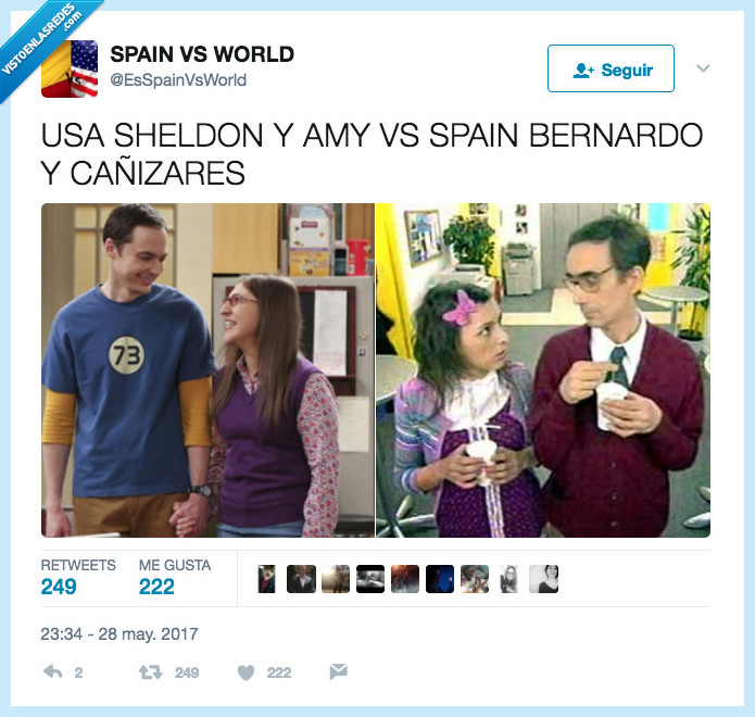 467378 - Sheldon & Amy: En España los tuvimos mucho antes y mucho mejores que ellos, por @EsSpainVsWorld