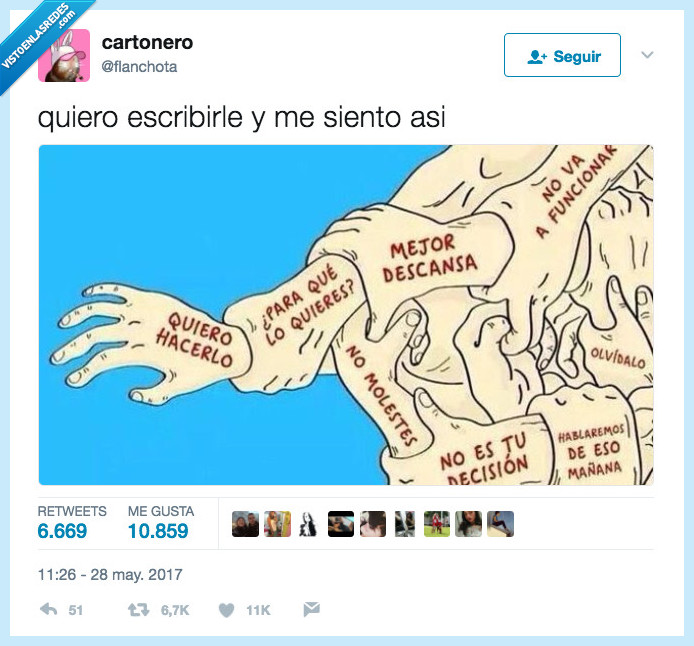 escribir,sentir,así