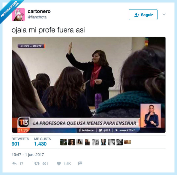 profe,meme,aprobar