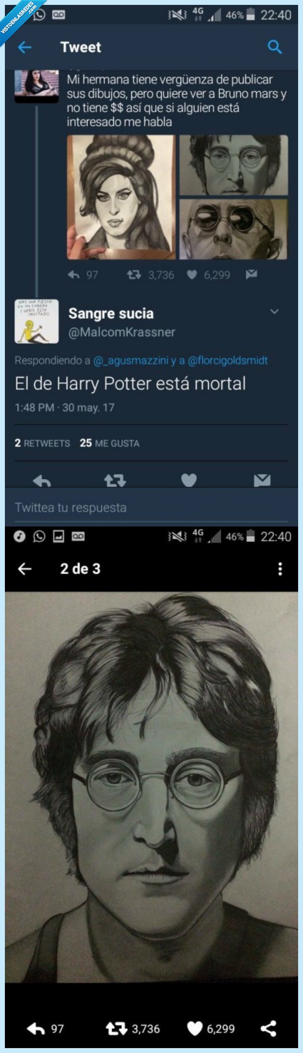 john lenno,harry potter