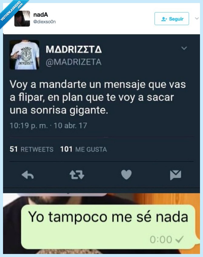 mensaje,estudios,sonrisa