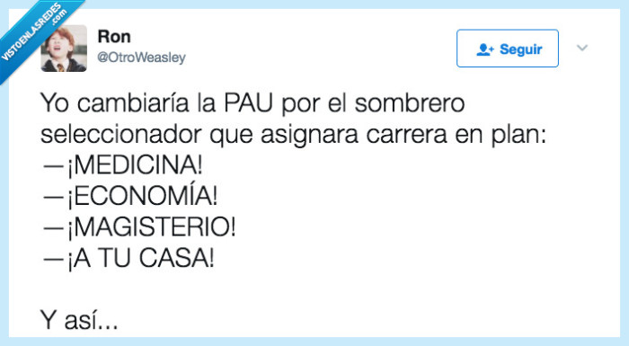 sombrero,magisterio,asignatura,harry potter