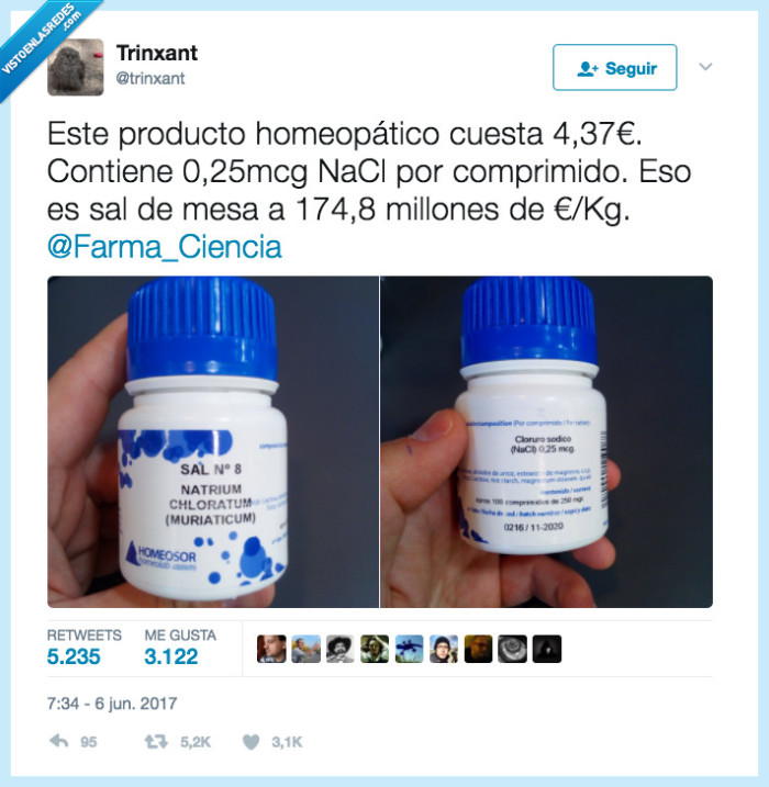 pastilla,engaño,homeopatia
