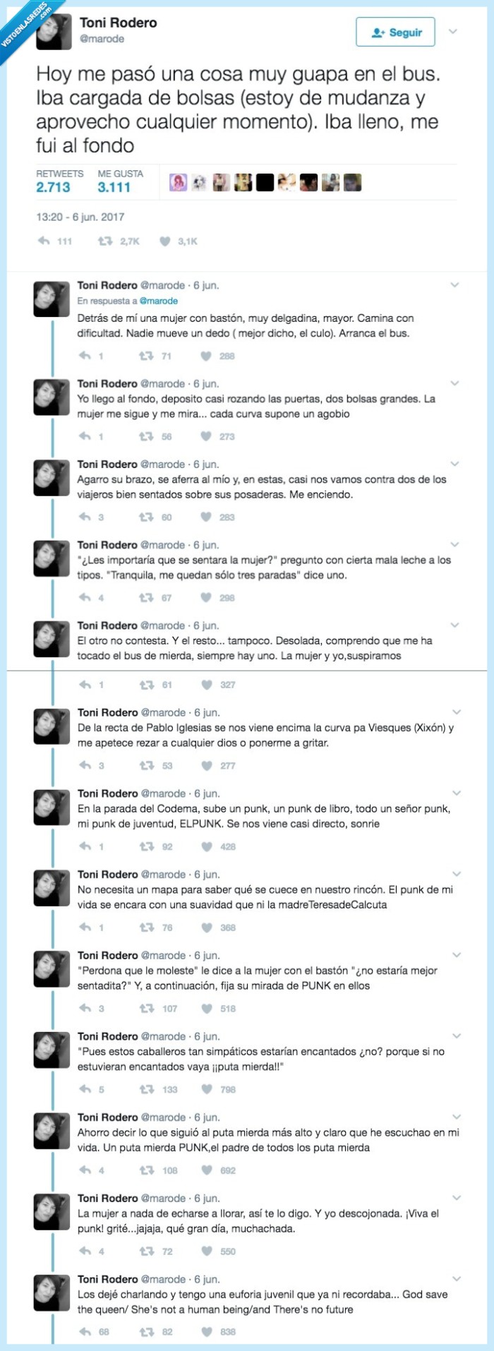 punk,viva,señora,educación,autobús