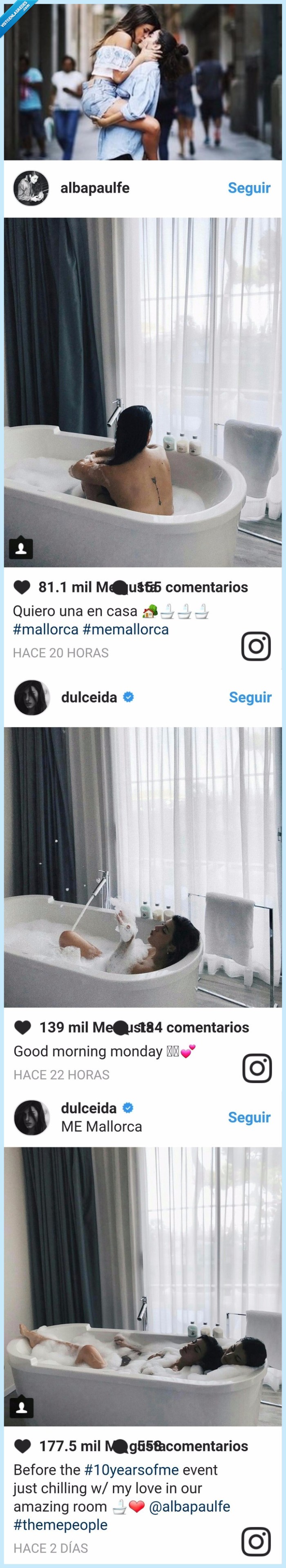 dulceida,mujer,alba,momento,íntimo