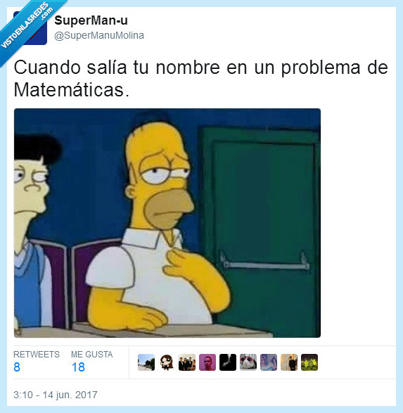 los simpsons,homer,problema,nombre,matemáticas