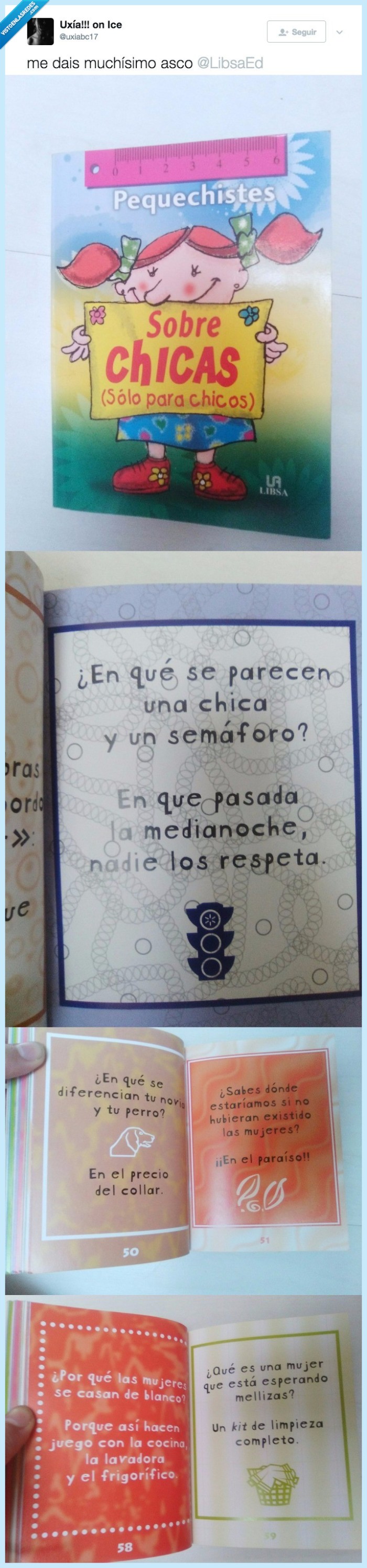 libro,chiste,niñas