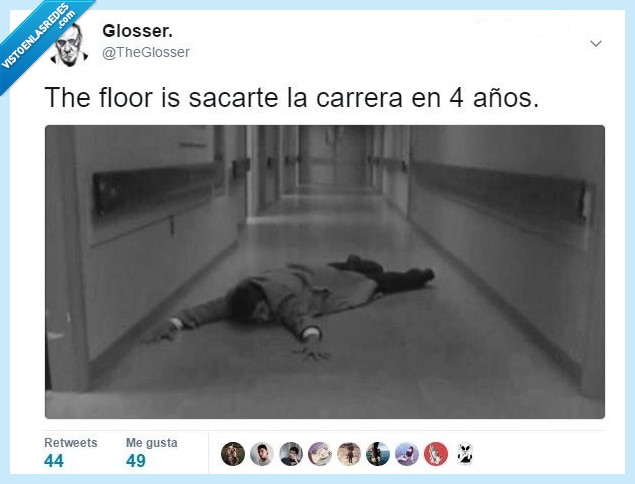 the floor ir,universidad,años