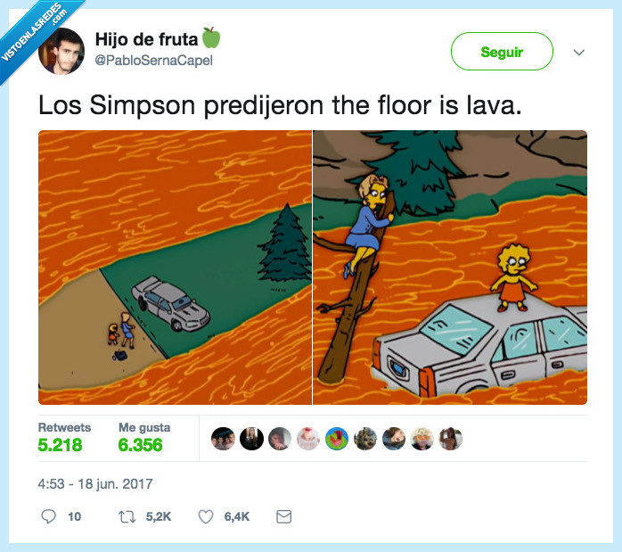 lava,simpsons,predeciir