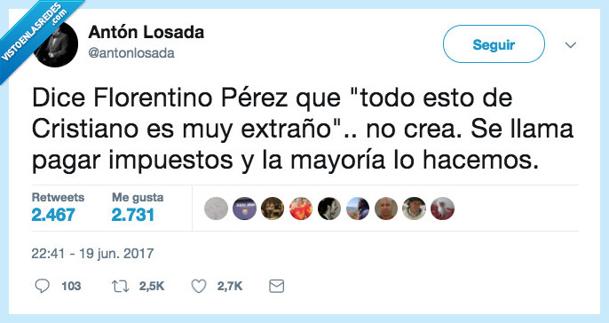 florentino,impuestos,pagar