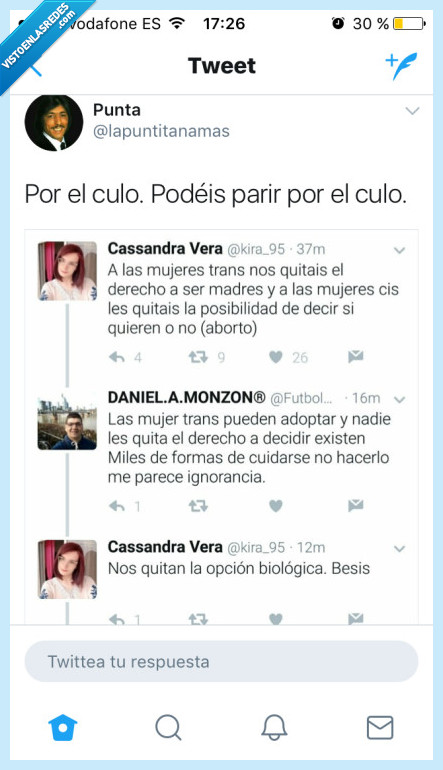 casandra,trans,subir,cosas,cabeza