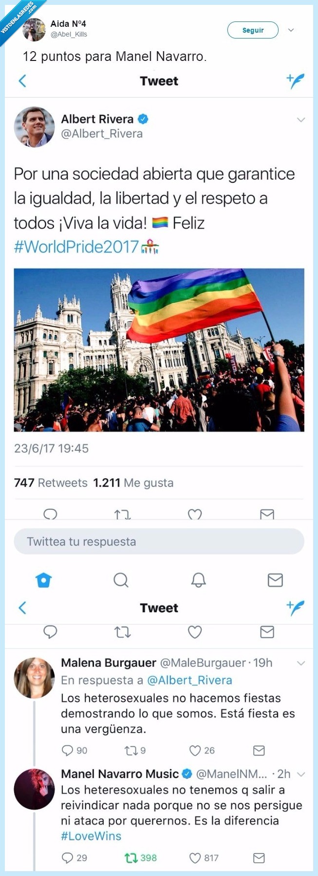 manel navarro,eurovisión,compensar