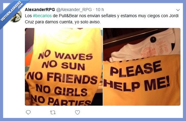 becarios,pull&bear,ropa,mensajes