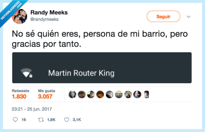 vecinos,barrio,gracias