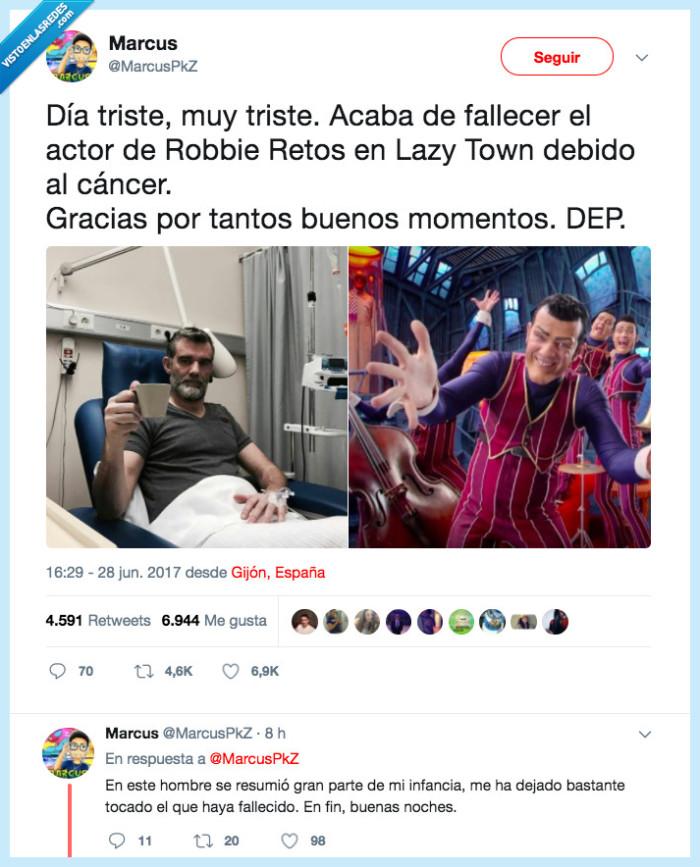 villano,lazy town,triste