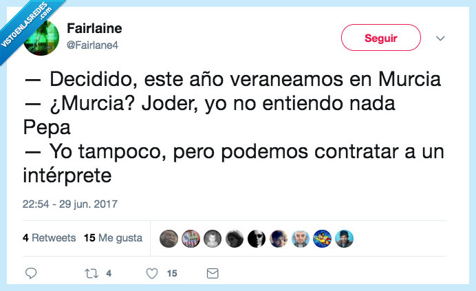 murcia,verano,interprete