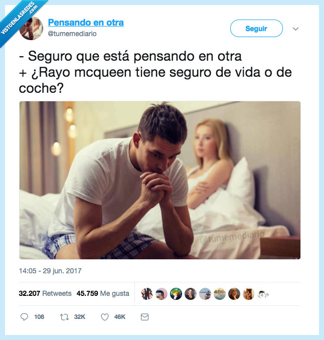 pensamiento,rayo mcqueen,seguro