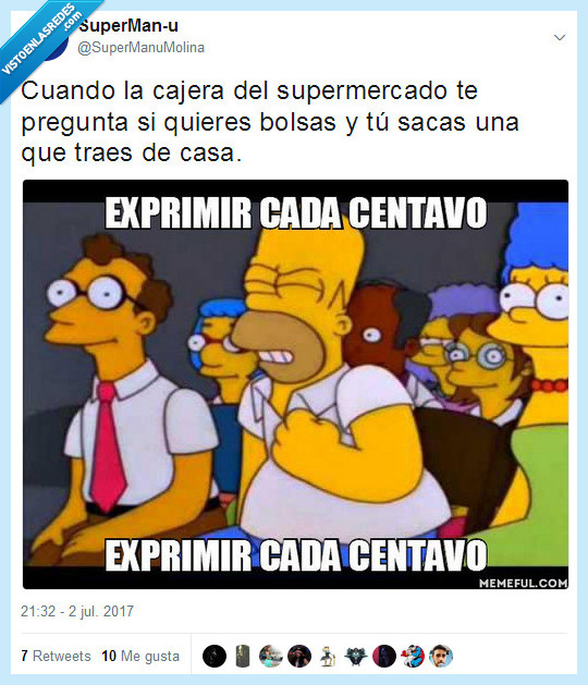 los simpsons,homer,bolsa,cajera,supermercado