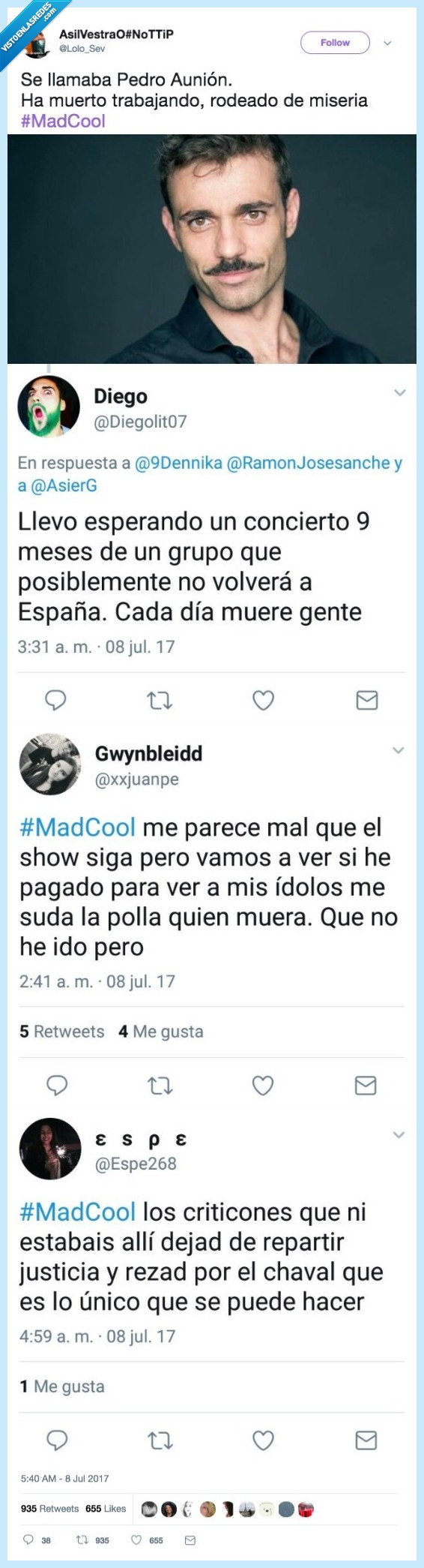 madcool,pedro aunión,muerto