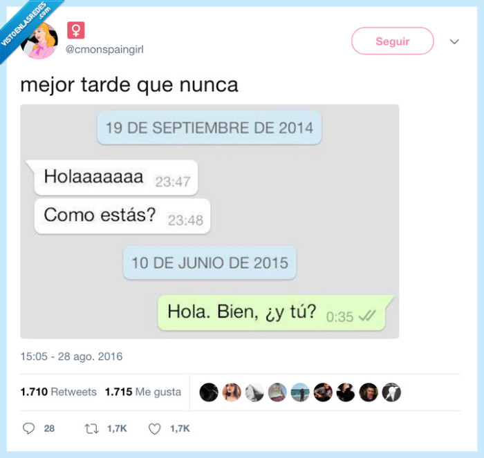 tarde,nunca,responder