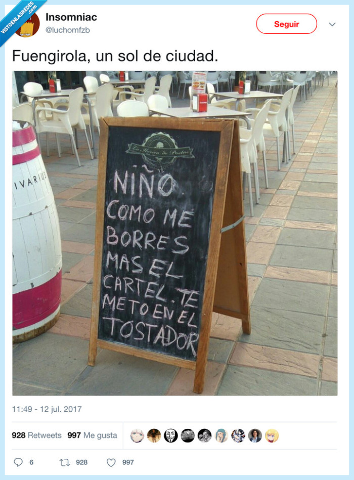 cartel,niño,borrar