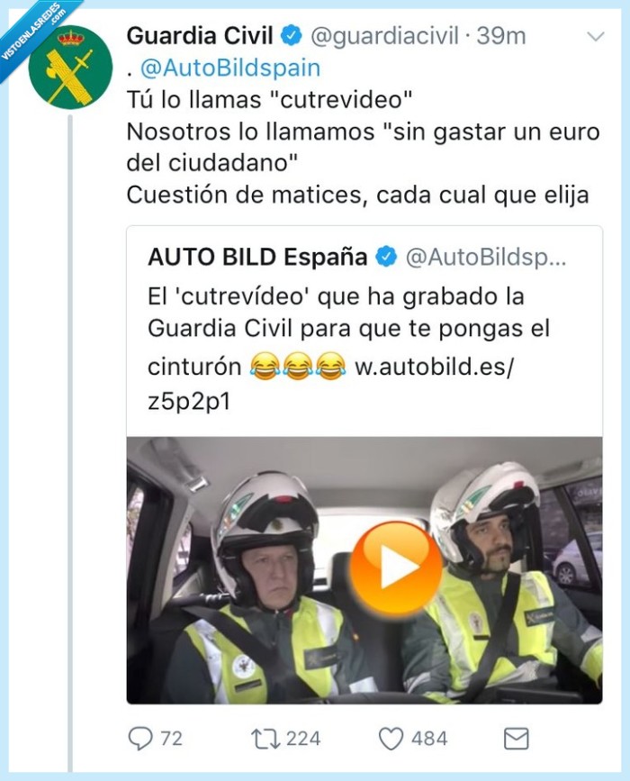 guardia civil,video,cutre,listos