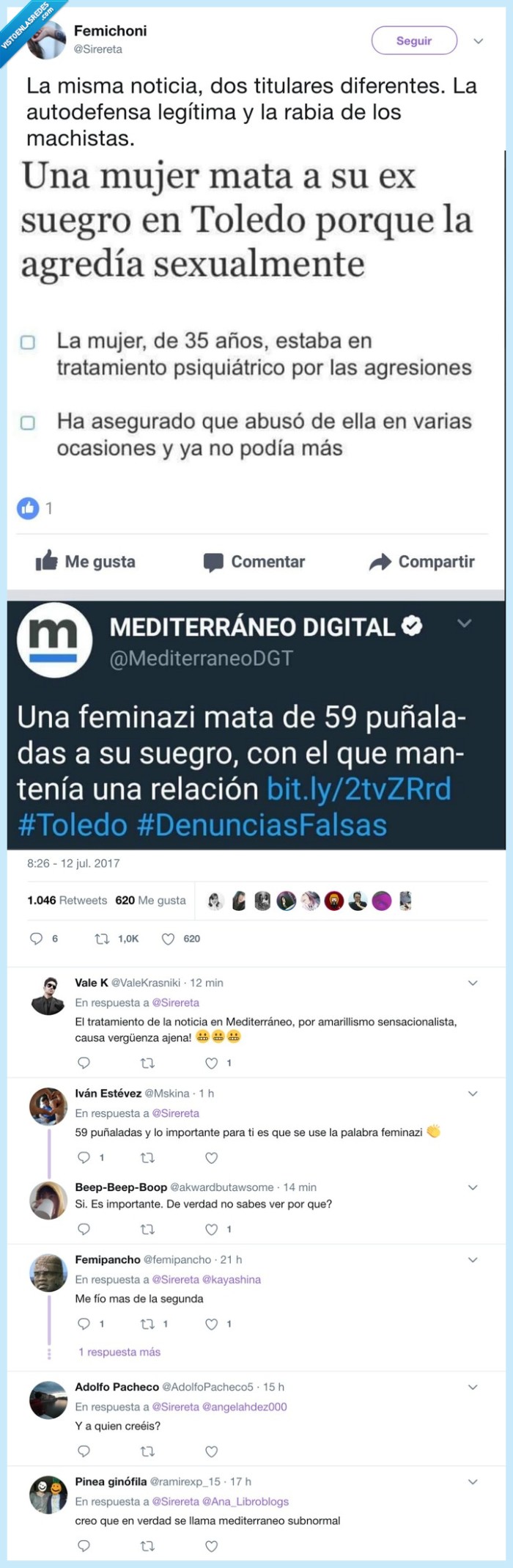 titulares,feminzas,mediterraneo digital,asco