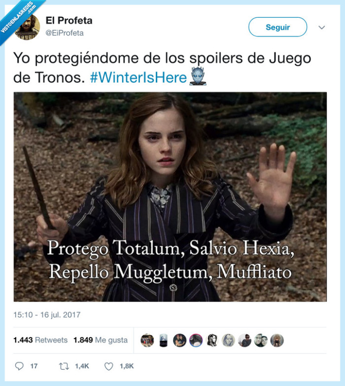 spoilers,juego de tronos,lunes