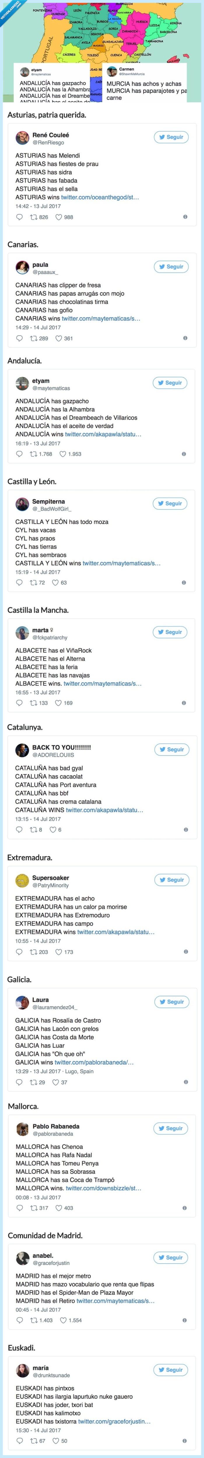 comunidades autónomas,mejor,españa