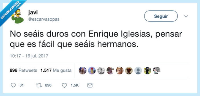 enrique iglesias,hermano