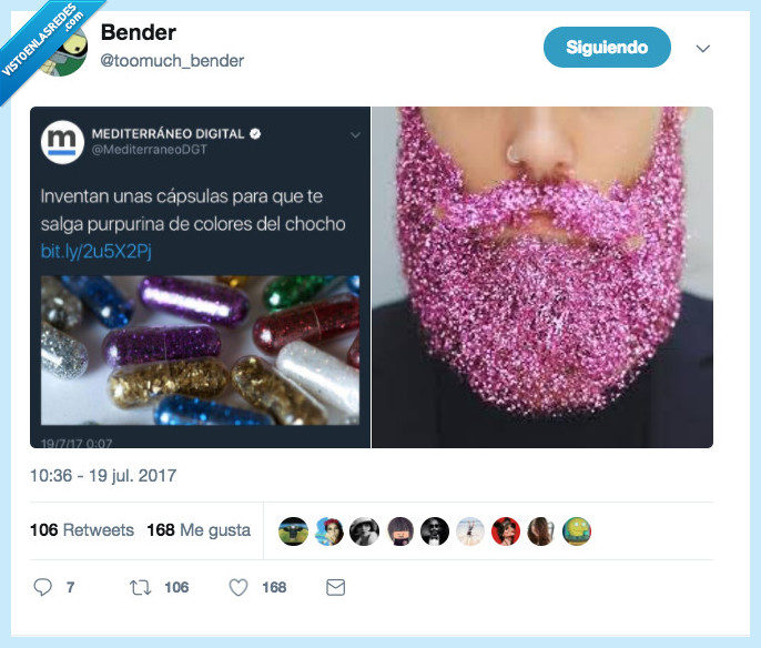 capsulas,purpurina,barba