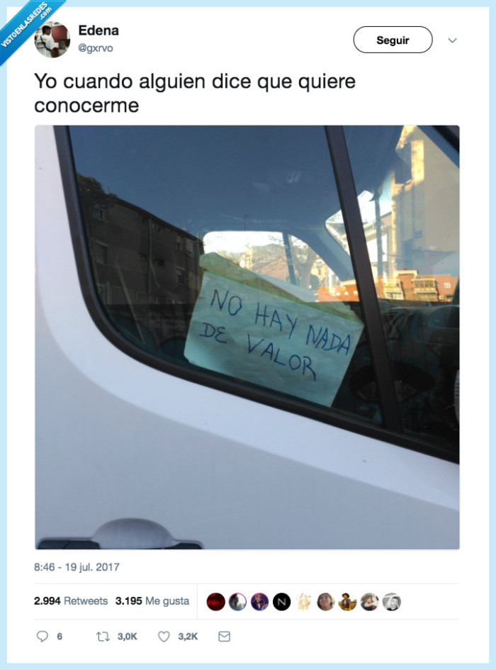 sinceridad,furgoneta,conocer