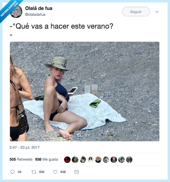 kate perry,verano,descanasar