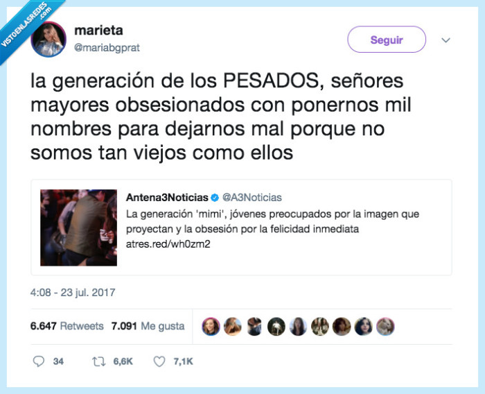 generación,pesados,señores,mimi,nini